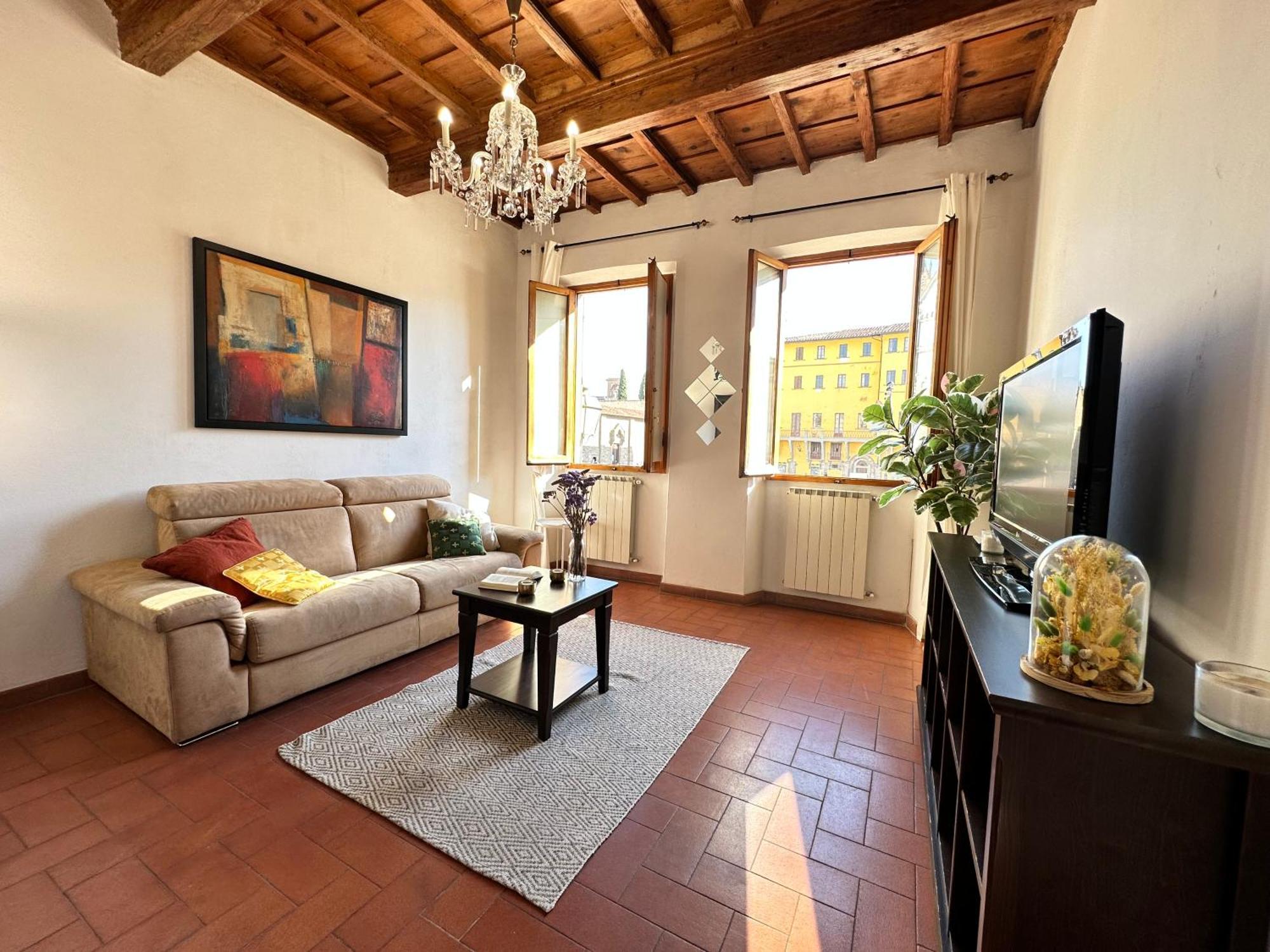 شقة Luxurious View On Santa Croce فلورنس المظهر الخارجي الصورة