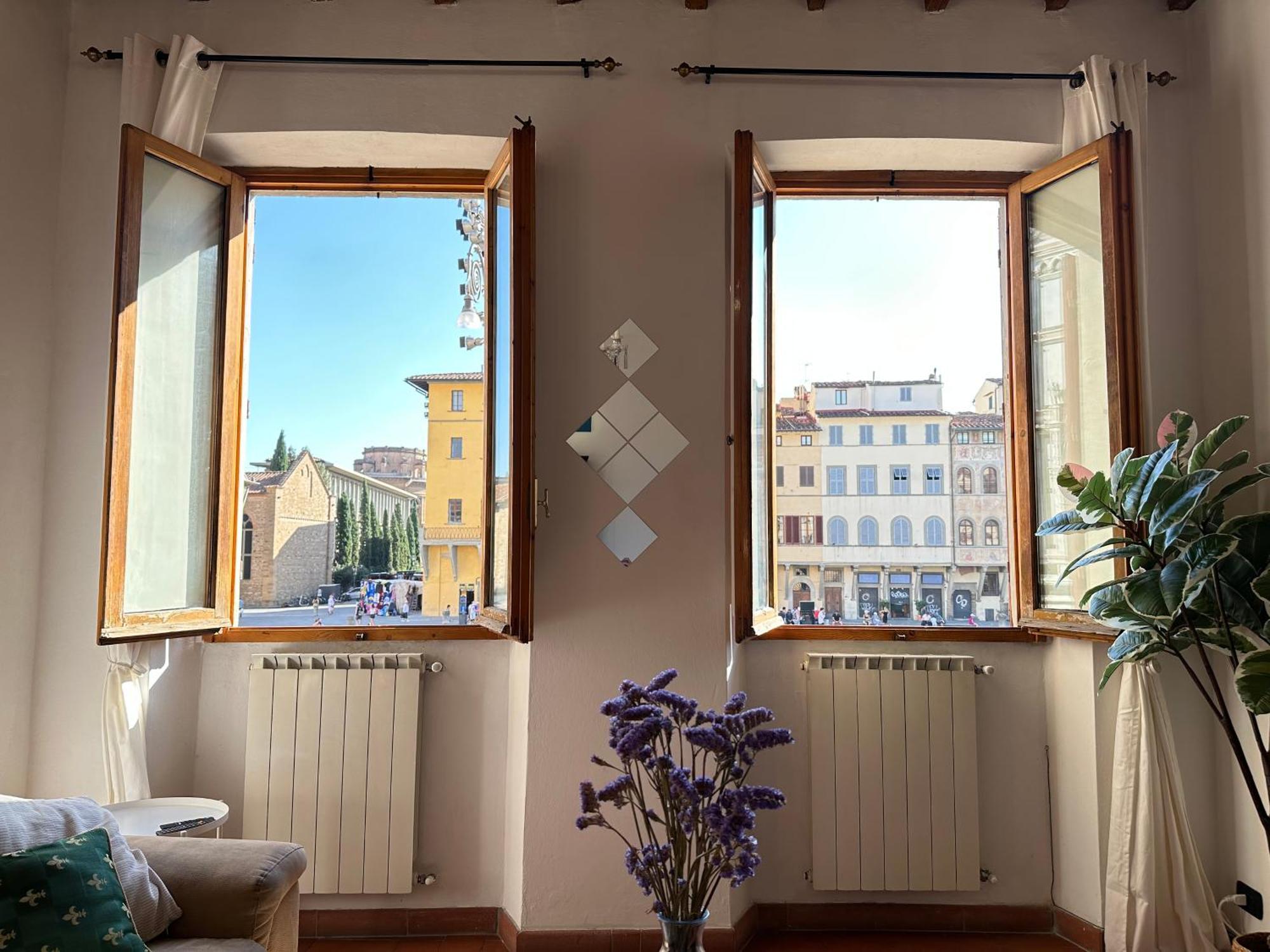شقة Luxurious View On Santa Croce فلورنس المظهر الخارجي الصورة