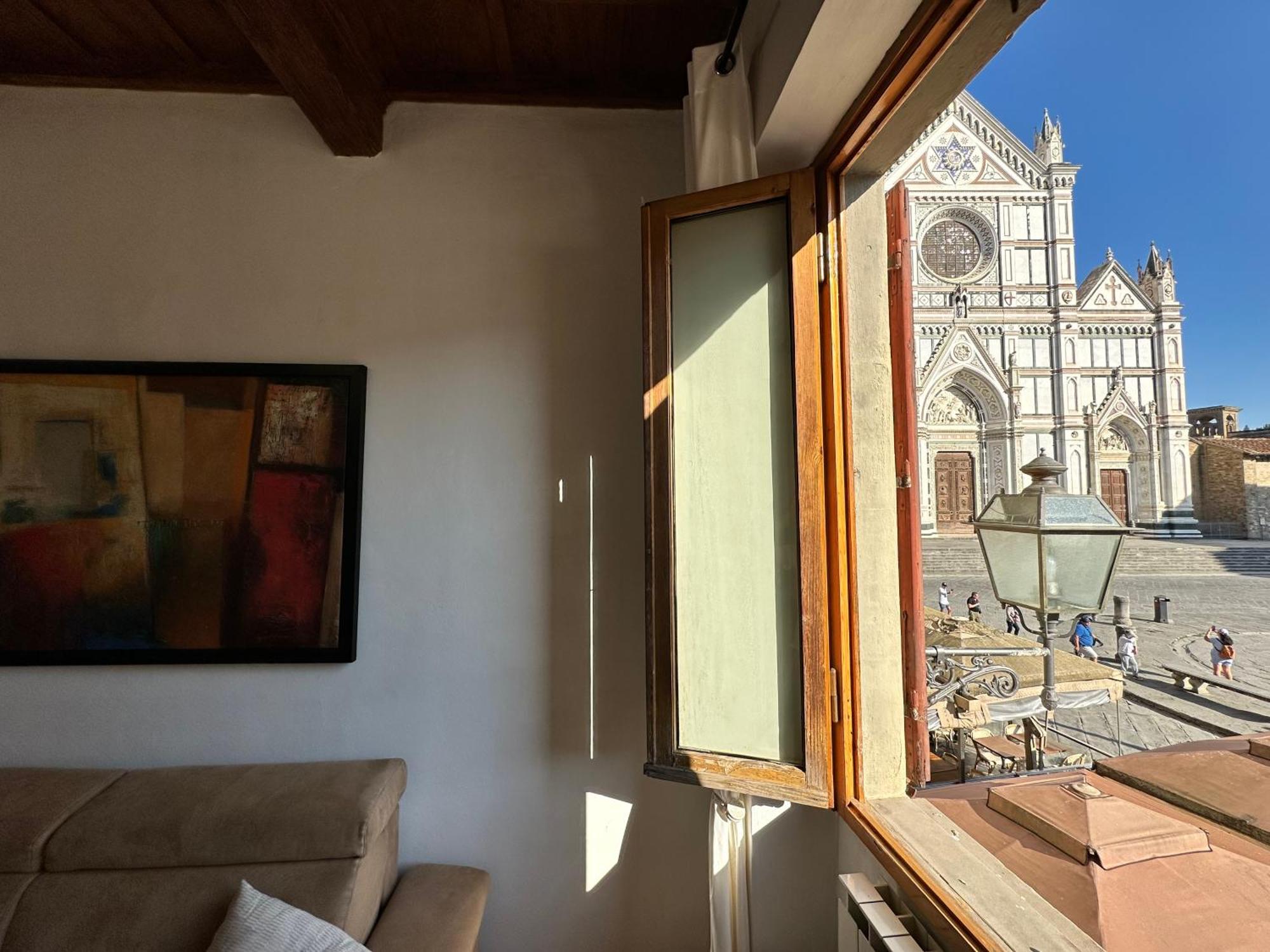 شقة Luxurious View On Santa Croce فلورنس المظهر الخارجي الصورة