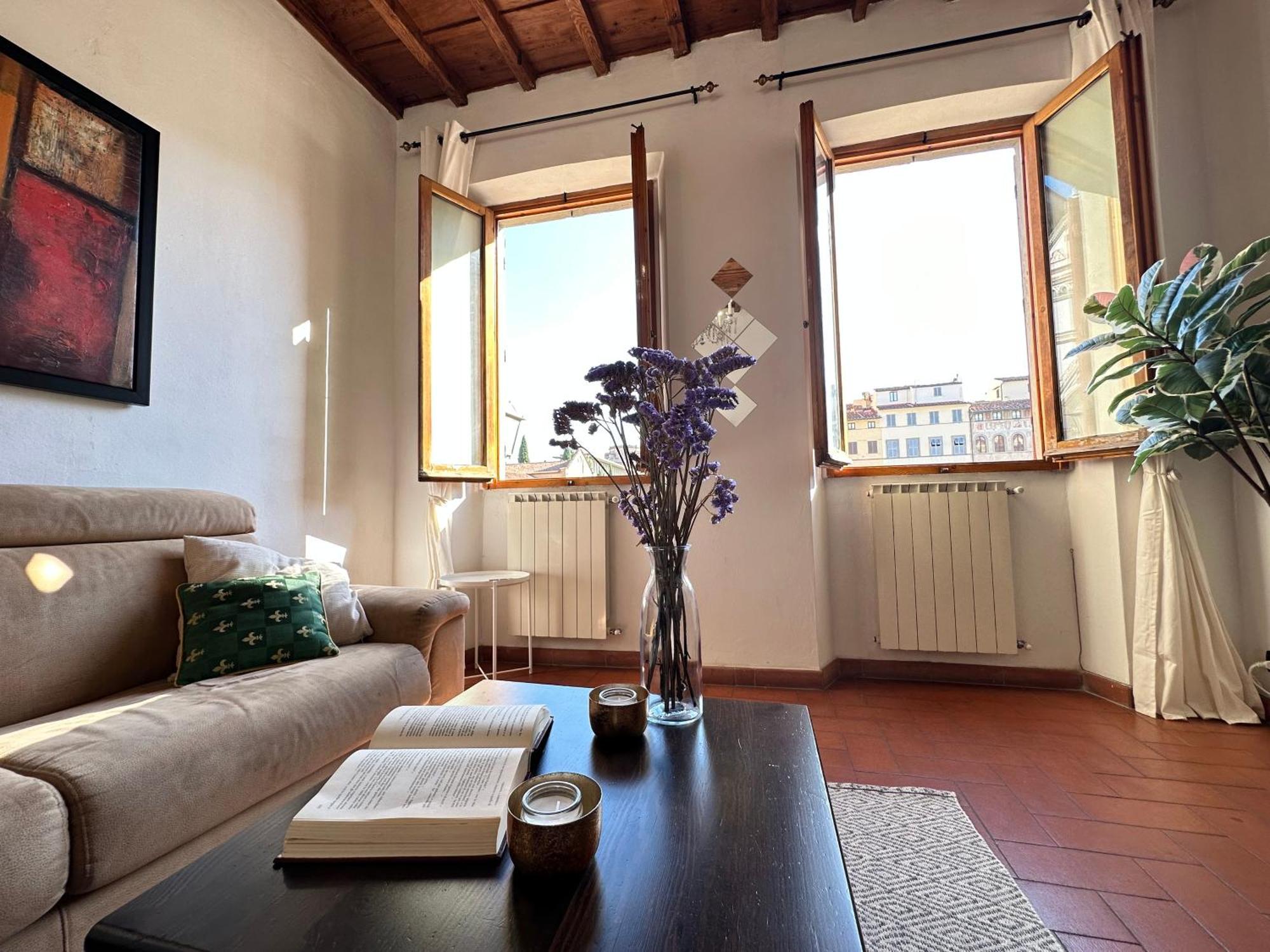 شقة Luxurious View On Santa Croce فلورنس المظهر الخارجي الصورة