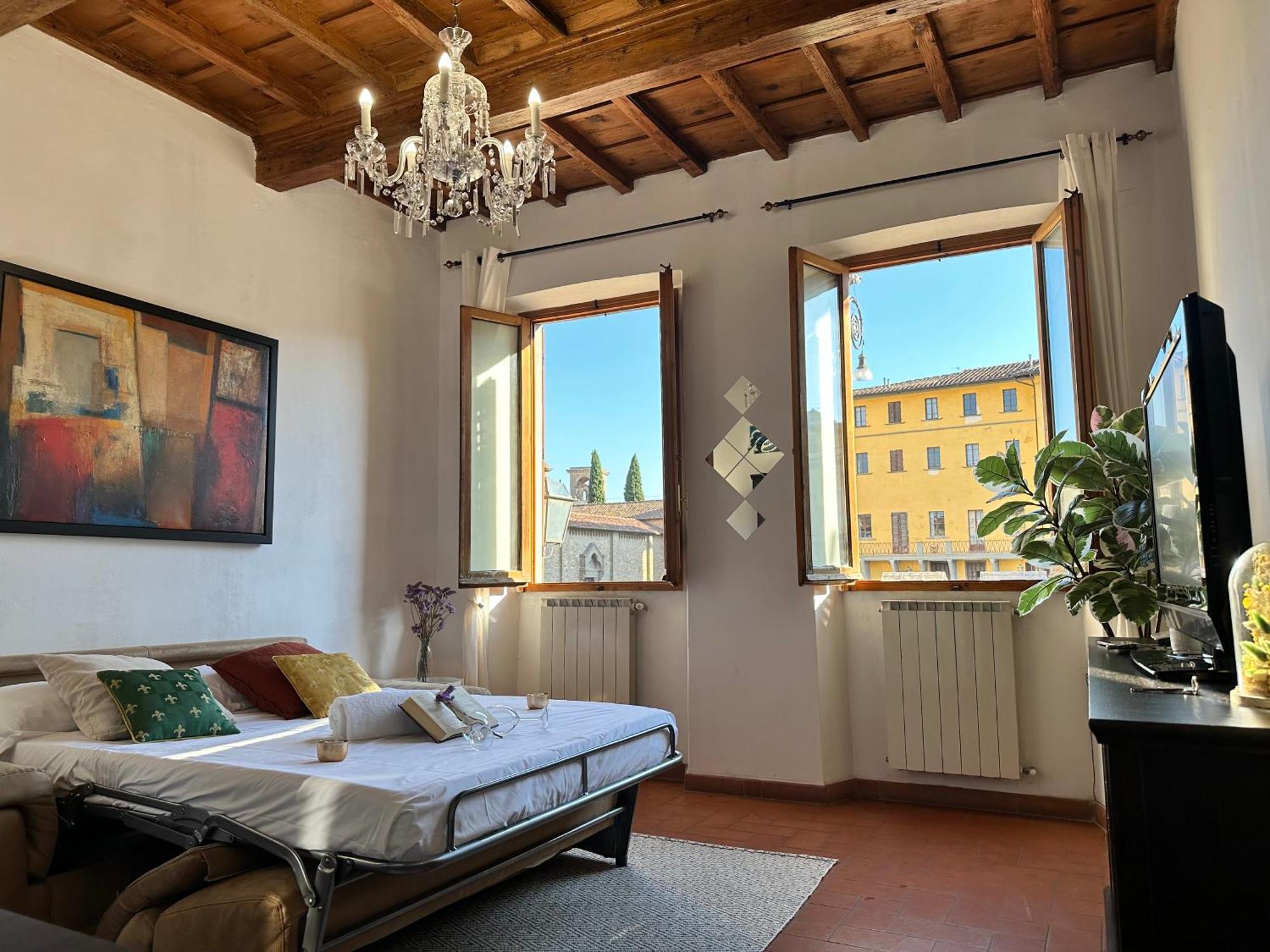 شقة Luxurious View On Santa Croce فلورنس المظهر الخارجي الصورة